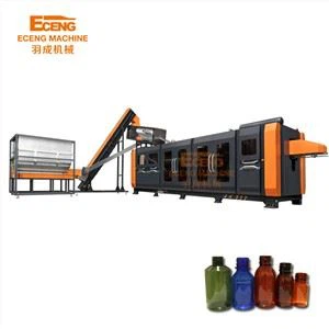 Máquina de soplado de botellas de medicina PET de 12 cavidades 150ml
